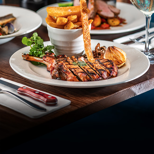 A La Carte menu at The Swan