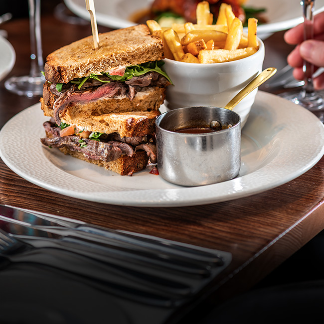 Brunch menu at The Swan