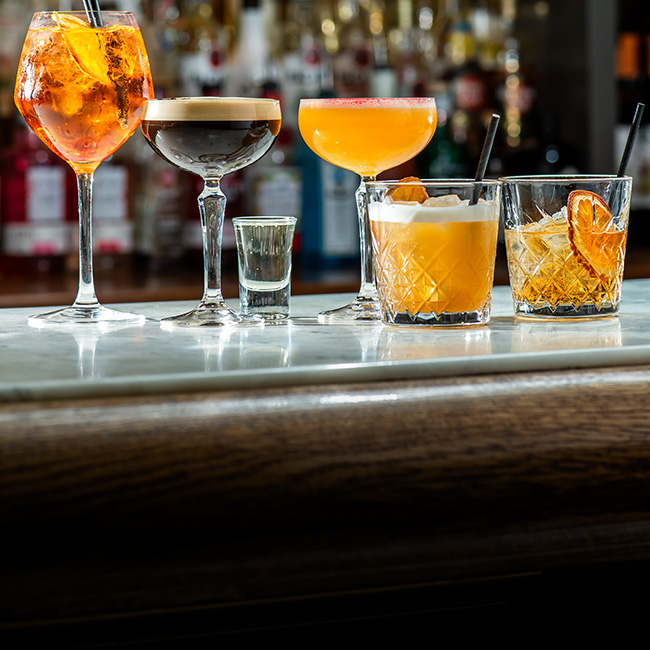 Wine & Drinks menu at The Swan